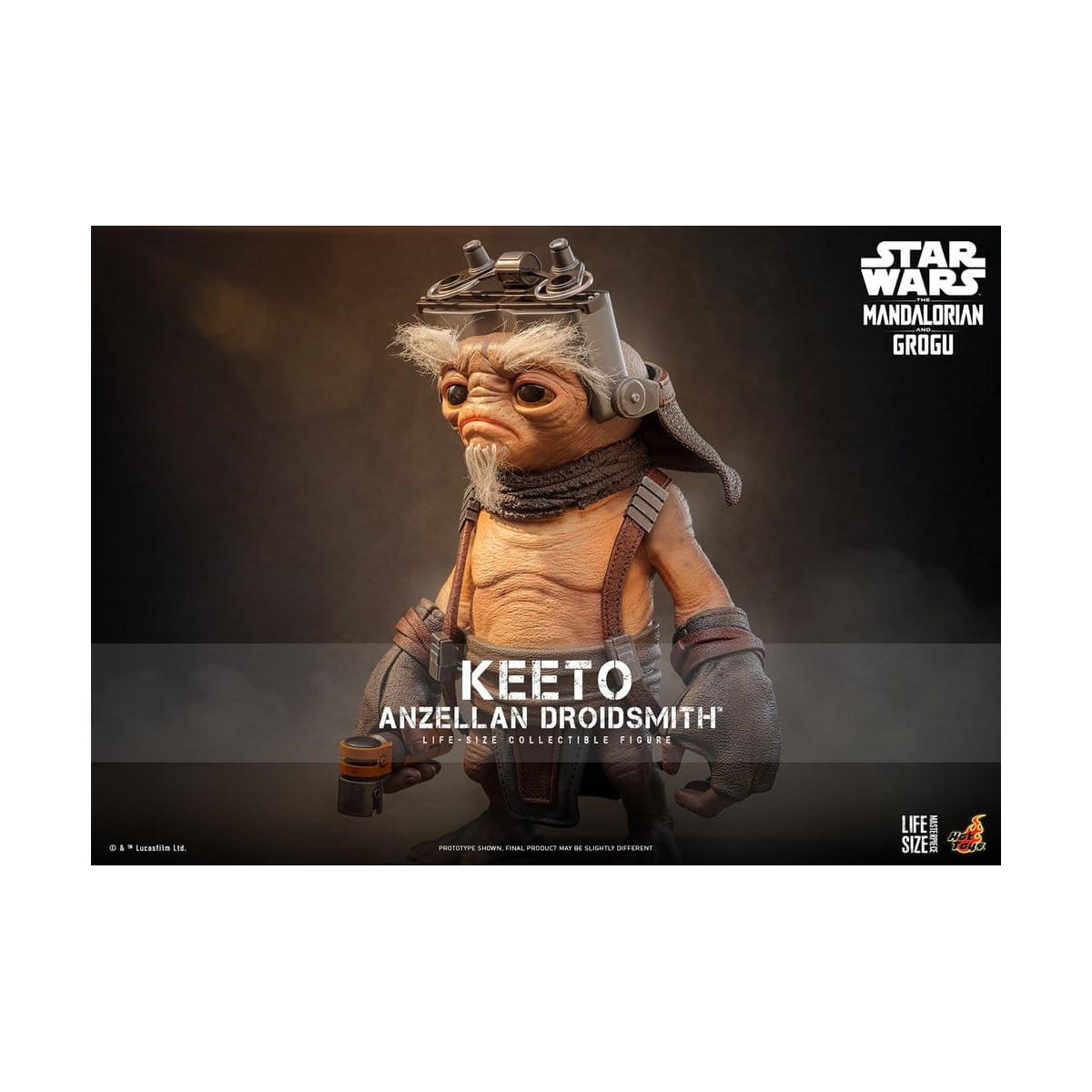 Hot toys Star Wars - Keeto (Anzellan Droidsmith) Life-Size Masterpiece Series - Star Wars: The Mandalorian & Grogu