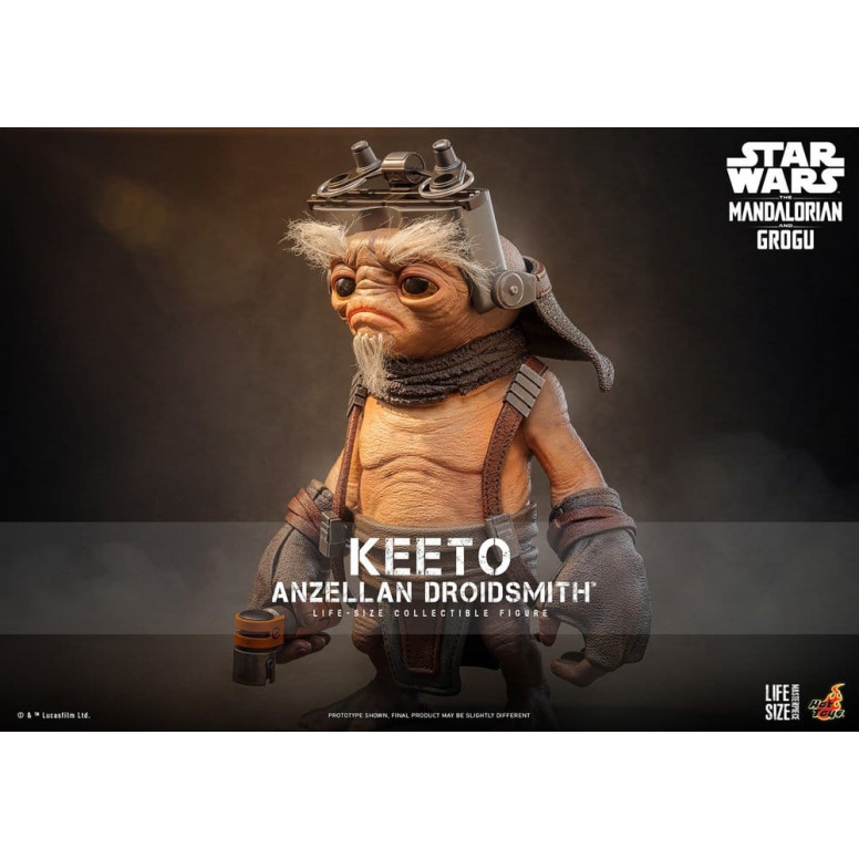 Hot toys Star Wars - Keeto (Anzellan Droidsmith) Life-Size Masterpiece Series - Star Wars: The Mandalorian & Grogu