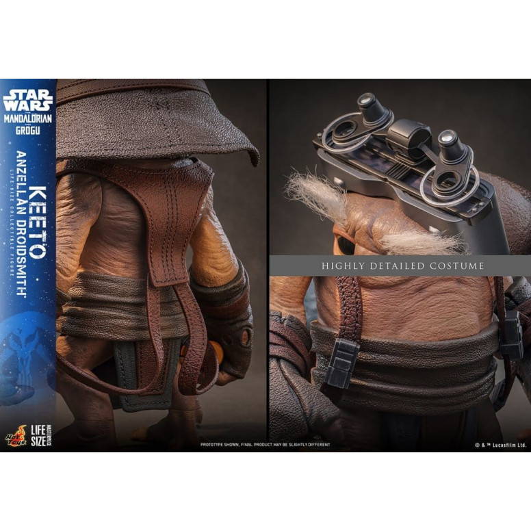 Hot toys Star Wars - Keeto (Anzellan Droidsmith) Life-Size Masterpiece Series - Star Wars: The Mandalorian & Grogu