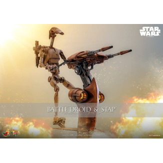 Hot Toys - Battle Droid & STAP MMS 1/6 - Star Wars: The Phantom Menace MMS887