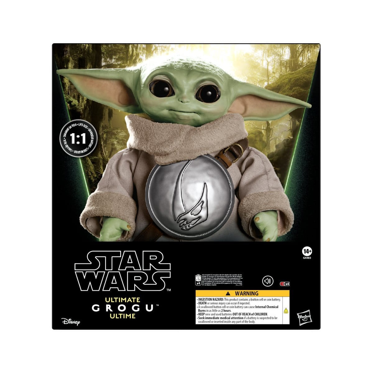 Hasbro Star Wars - Ultimate Grogu 1/1 (animatronische Figur) - The Mandalorian and Grogu
