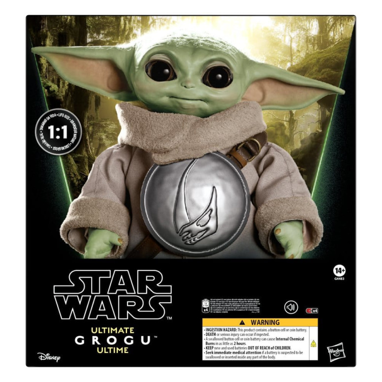 Hasbro Star Wars - Ultimate Grogu 1/1 (animatronische Figur) - The Mandalorian and Grogu