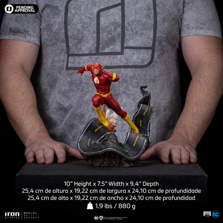 Iron Studios - Dc Comics - The Flash Unleashed Art Scale 1/10