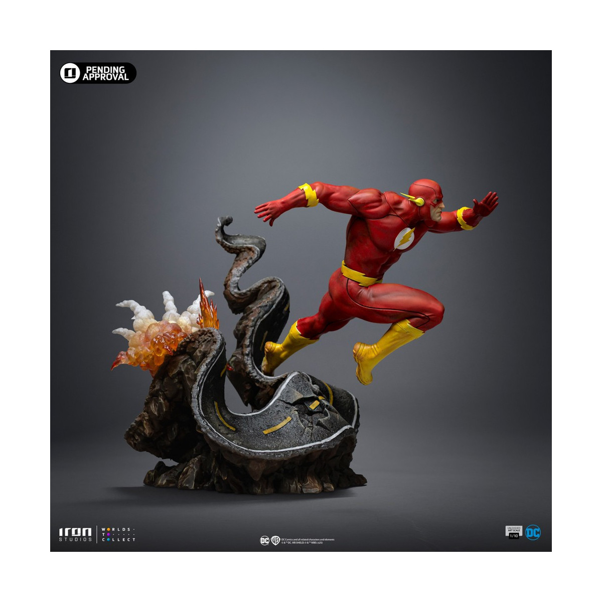 Iron Studios - Dc Comics - The Flash Unleashed Art Scale 1/10