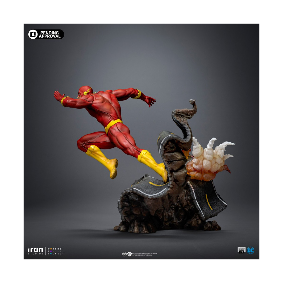 Iron Studios - Dc Comics - The Flash Unleashed Art Scale 1/10