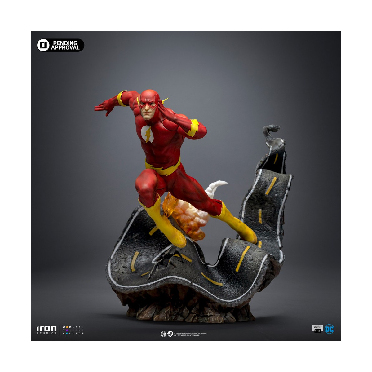 Iron Studios - Dc Comics - The Flash Unleashed Art Scale 1/10