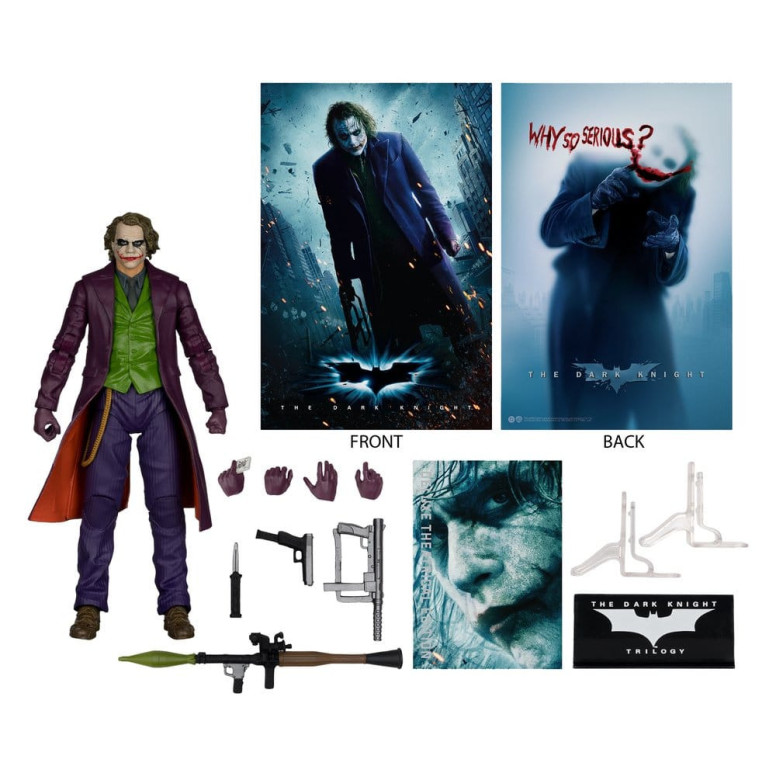 Mc Farlane DC Multiverse - THE JOKER - The Dark Knight Deluxe Theatrical Edition