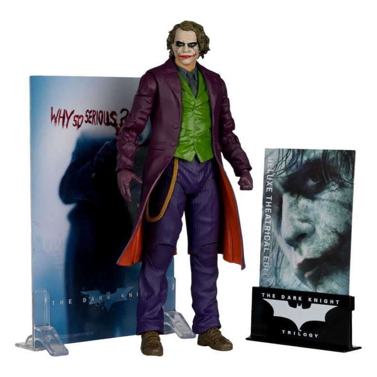 Mc Farlane DC Multiverse - THE JOKER - The Dark Knight Deluxe Theatrical Edition