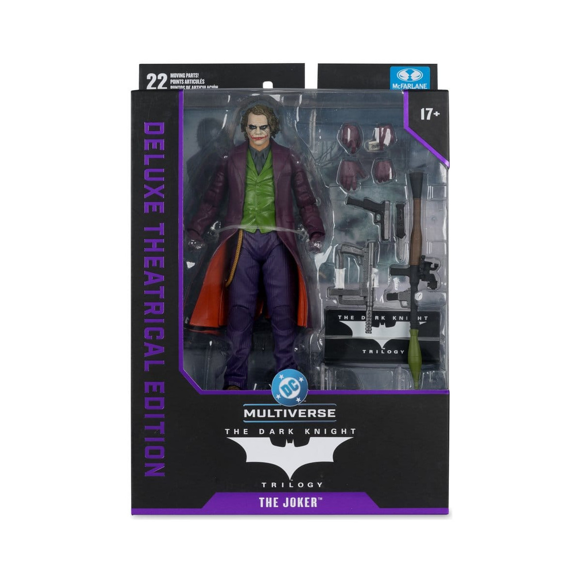 Mc Farlane DC Multiverse - THE JOKER - The Dark Knight Deluxe Theatrical Edition