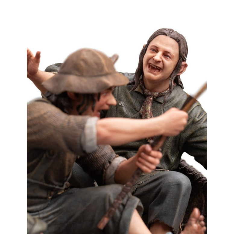 Weta - Sméagol & Déagol: A Shadow of the Past Limited Edition - Der Herr der Ringe Statuette 1/6