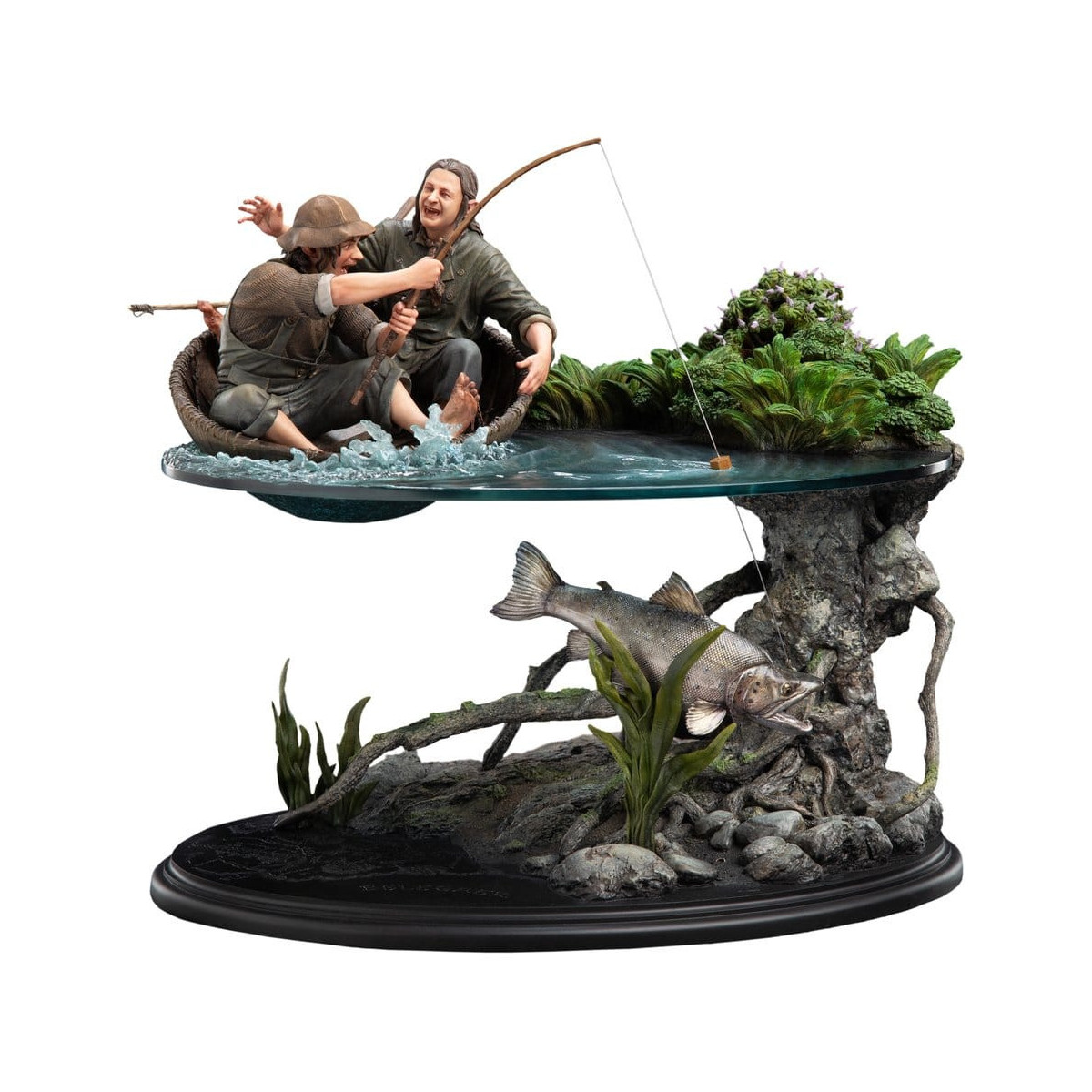 Weta - Sméagol & Déagol: A Shadow of the Past Limited Edition - Der Herr der Ringe Statuette 1/6