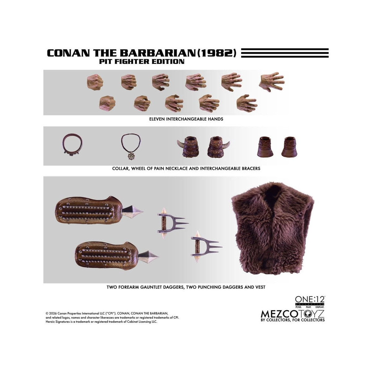 Mezco - One 12 - Conan the Barbarian (Pit Fighter Edition) 1/12