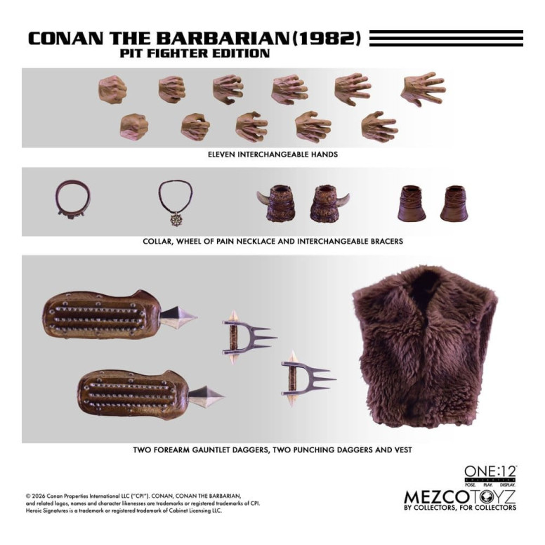 Mezco - One 12 - Conan the Barbarian (Pit Fighter Edition) 1/12