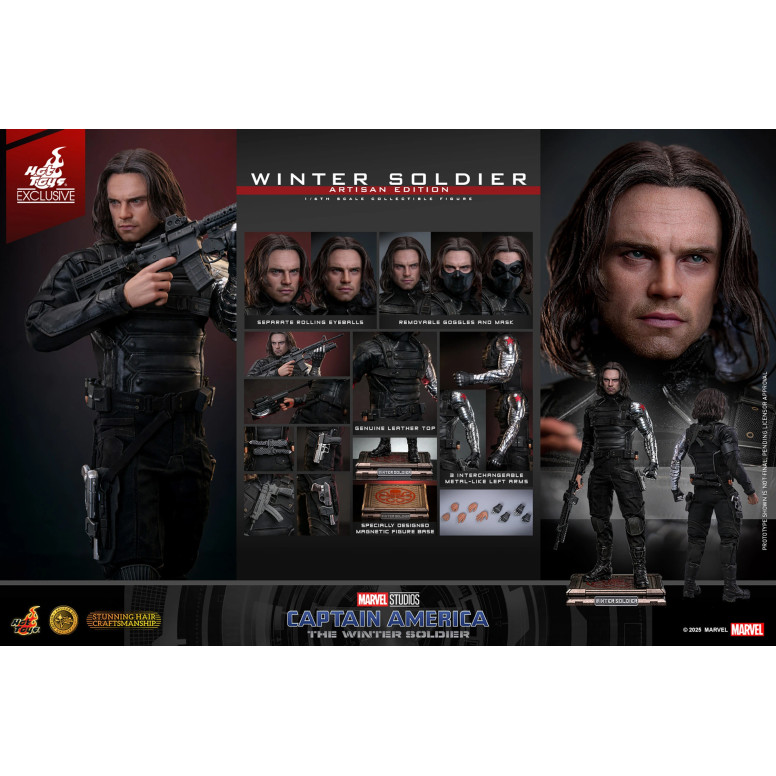 Hot Toys - Winter Soldier Artisan Edition MMS 1/6 - Captain America: The Winter Soldier