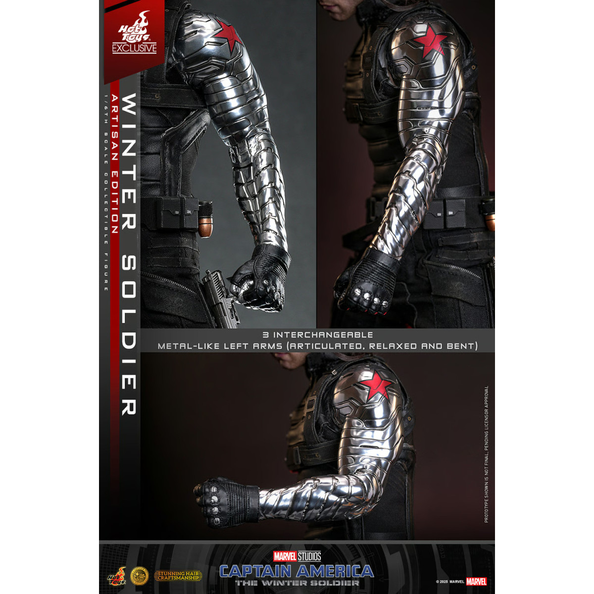 Hot Toys - Winter Soldier Artisan Edition MMS 1/6 - Captain America: The Winter Soldier