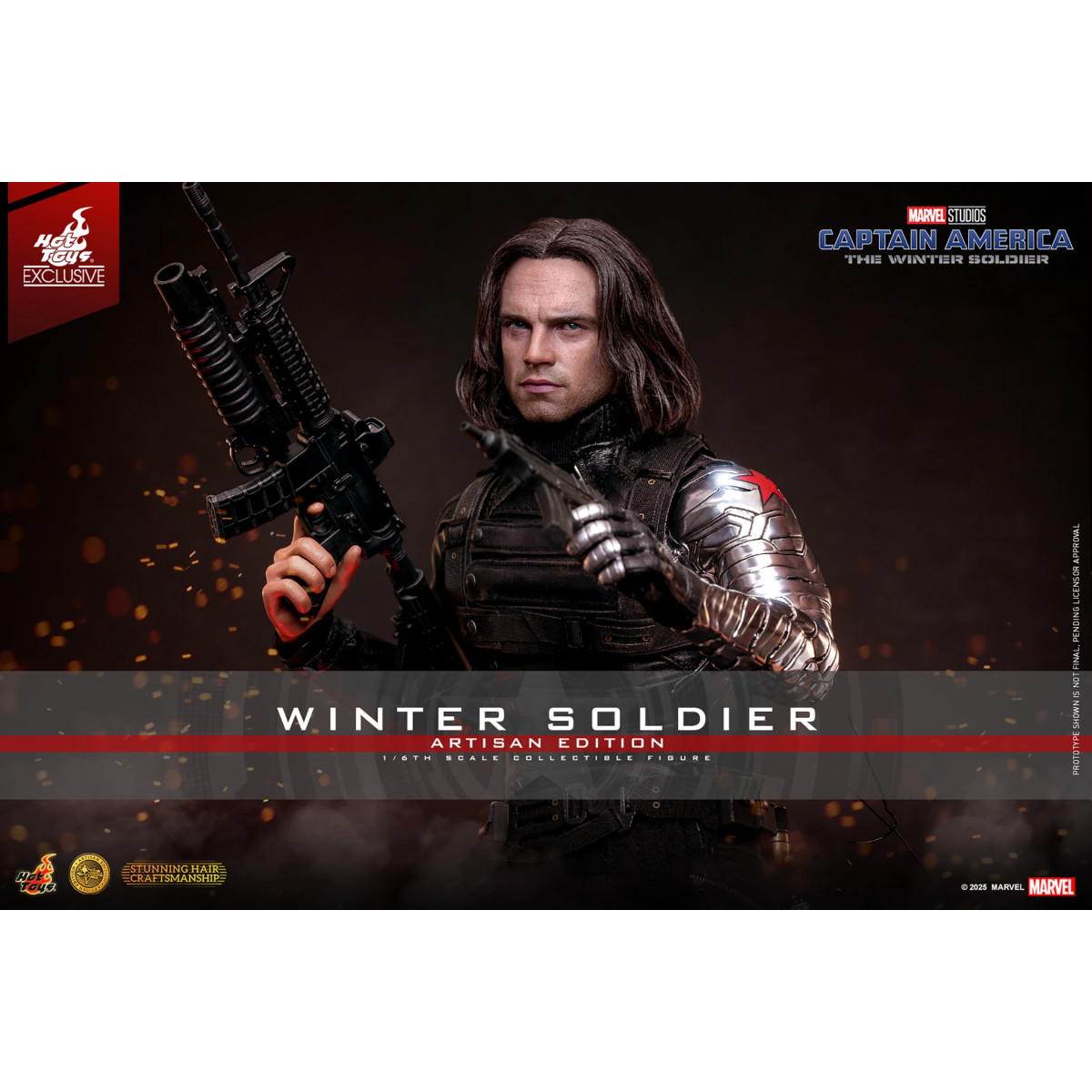 Hot Toys - Winter Soldier Artisan Edition MMS 1/6 - Captain America: The Winter Soldier