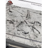ECC Elite Creature Collectibles - Jurassic Park 3 Karte der Ausgrabungen Velociraptor