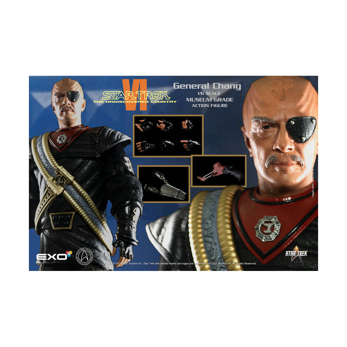 EXO-6 - Star Trek 6 : Unbekanntes Land figurine 1/6 General Chang
