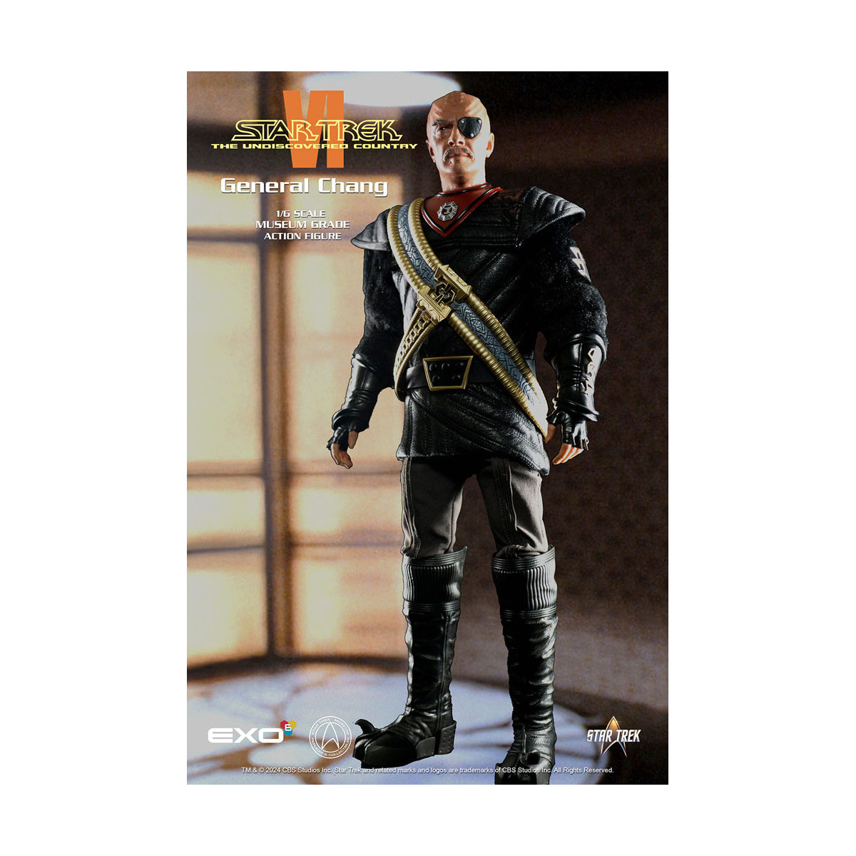 EXO-6 - Star Trek 6 : Unbekanntes Land figurine 1/6 General Chang