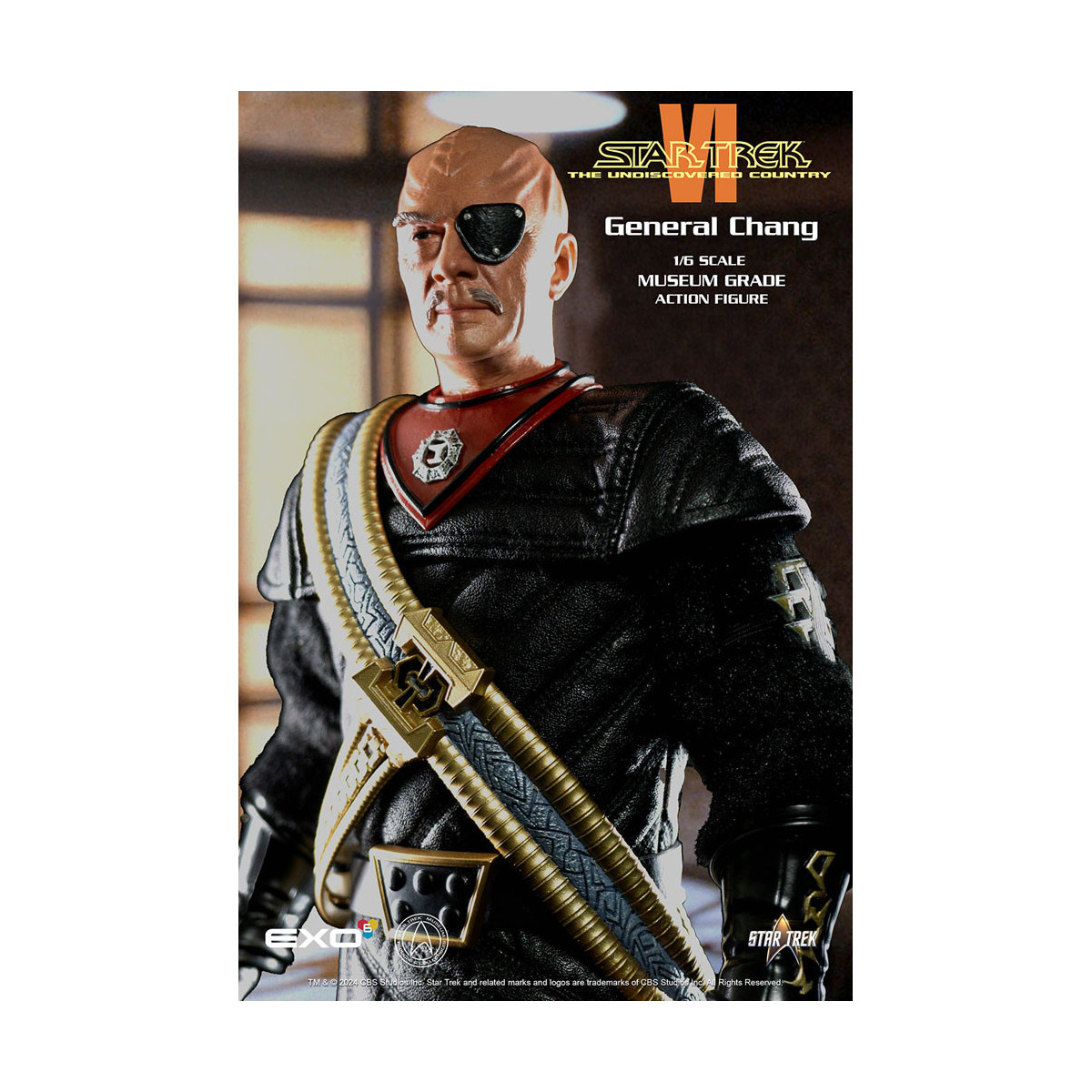 EXO-6 - Star Trek 6 : Unbekanntes Land figurine 1/6 General Chang