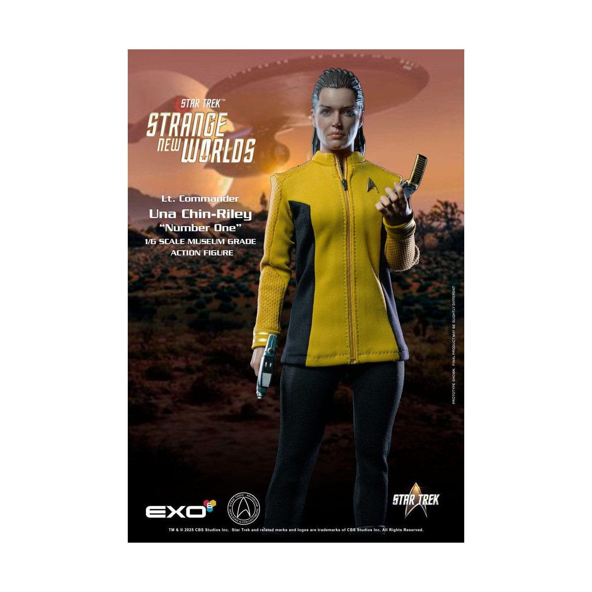 EXO-6 - Star Trek: Strange New Worlds - Lt. Commander Una Chin-Riley 1/6