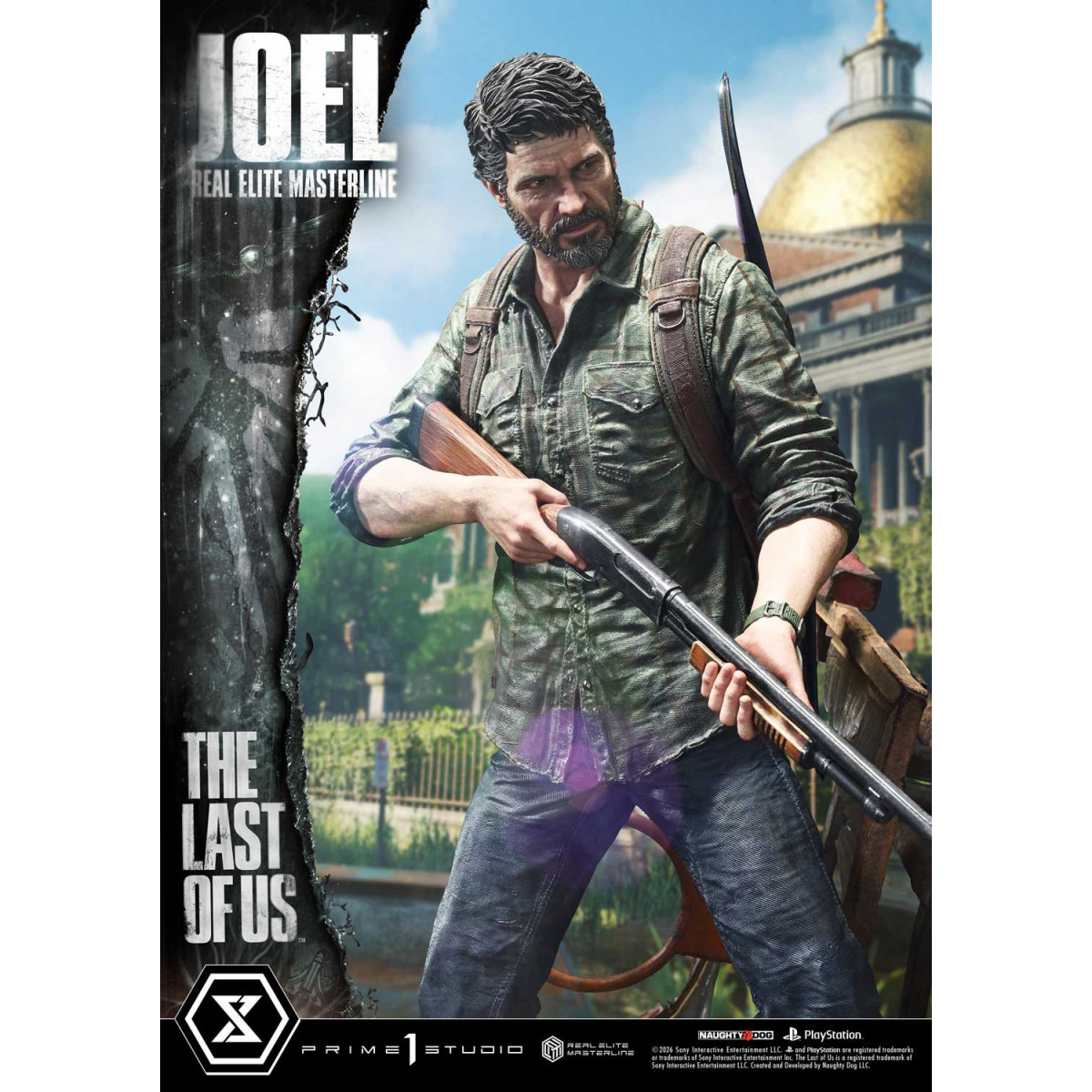 Prime 1 - Joel (The The Last of Us Part I) 1/4 Real Elite Masterline Bonus Version