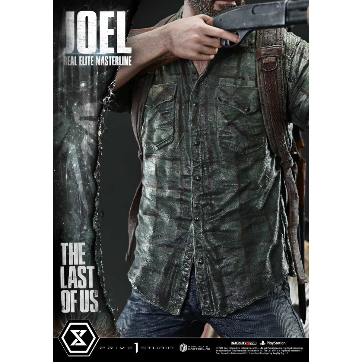 Prime 1 - Joel (The The Last of Us Part I) 1/4 Real Elite Masterline Bonus Version