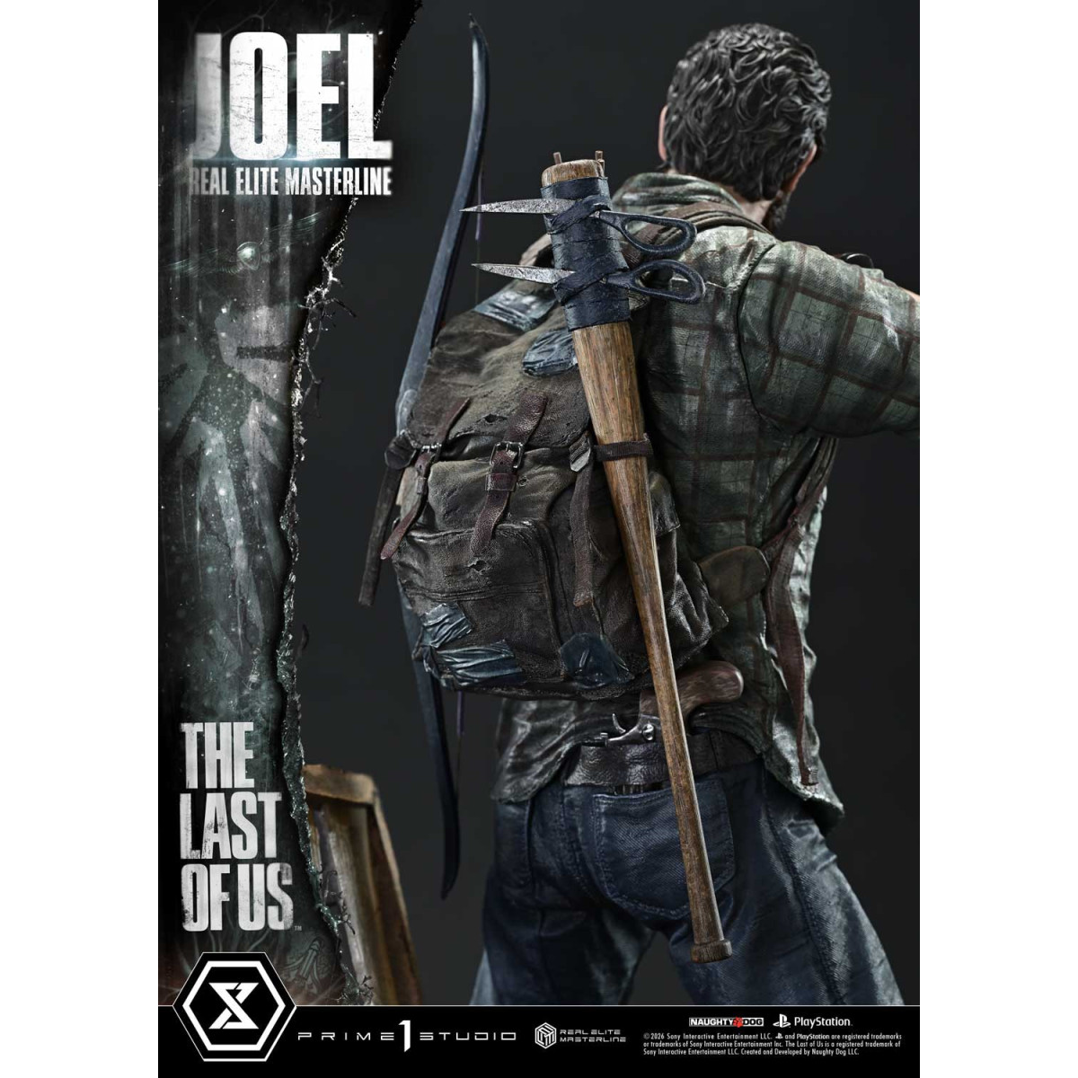 Prime 1 - Joel (The The Last of Us Part I) 1/4 Real Elite Masterline Bonus Version