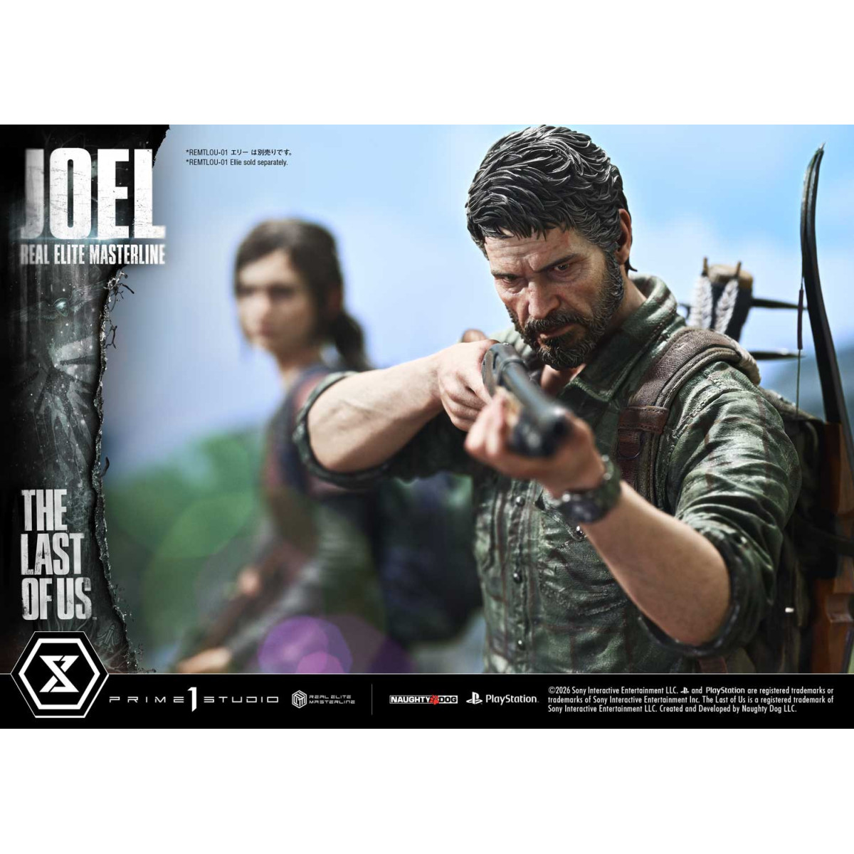 Prime 1 - Joel (The The Last of Us Part I) 1/4 Real Elite Masterline Bonus Version