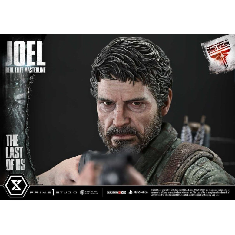 Prime 1 - Joel (The The Last of Us Part I) 1/4 Real Elite Masterline Bonus Version