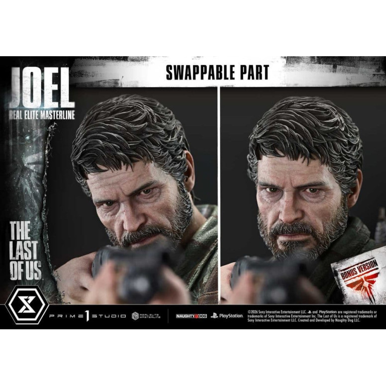 Prime 1 - Joel (The The Last of Us Part I) 1/4 Real Elite Masterline Bonus Version