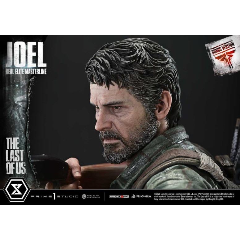 Prime 1 - Joel (The The Last of Us Part I) 1/4 Real Elite Masterline Bonus Version