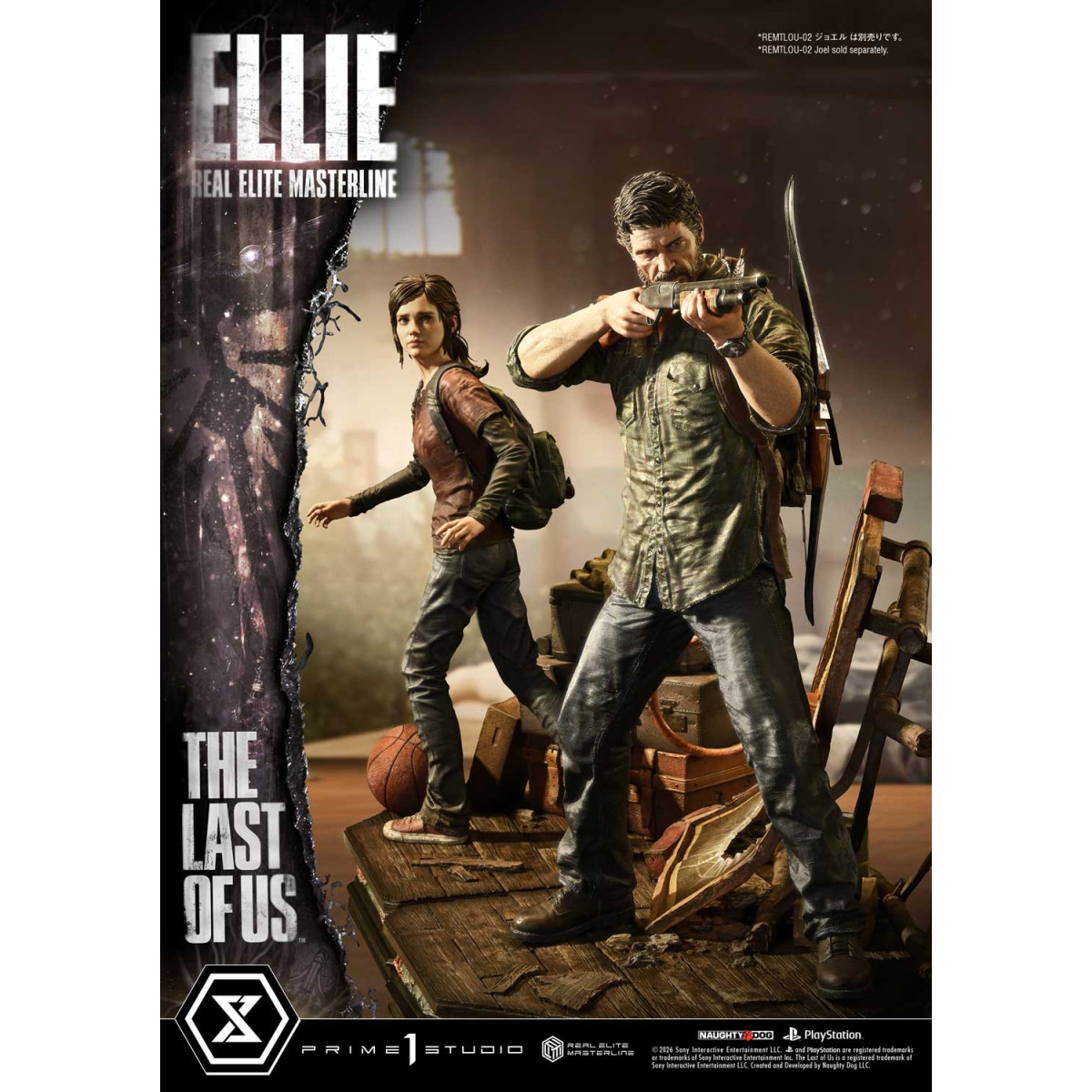 Prime 1 - Ellie (The The Last of Us Part I) 1/4 Real Elite Masterline Bonus Version