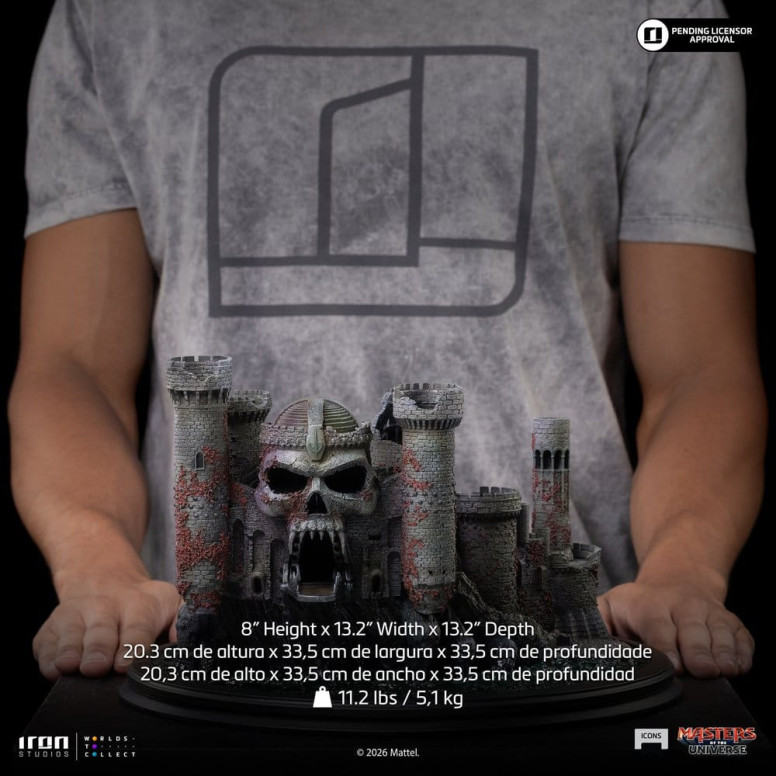 Iron Studios - Grayskull Castle - Masters of the Universe Icons