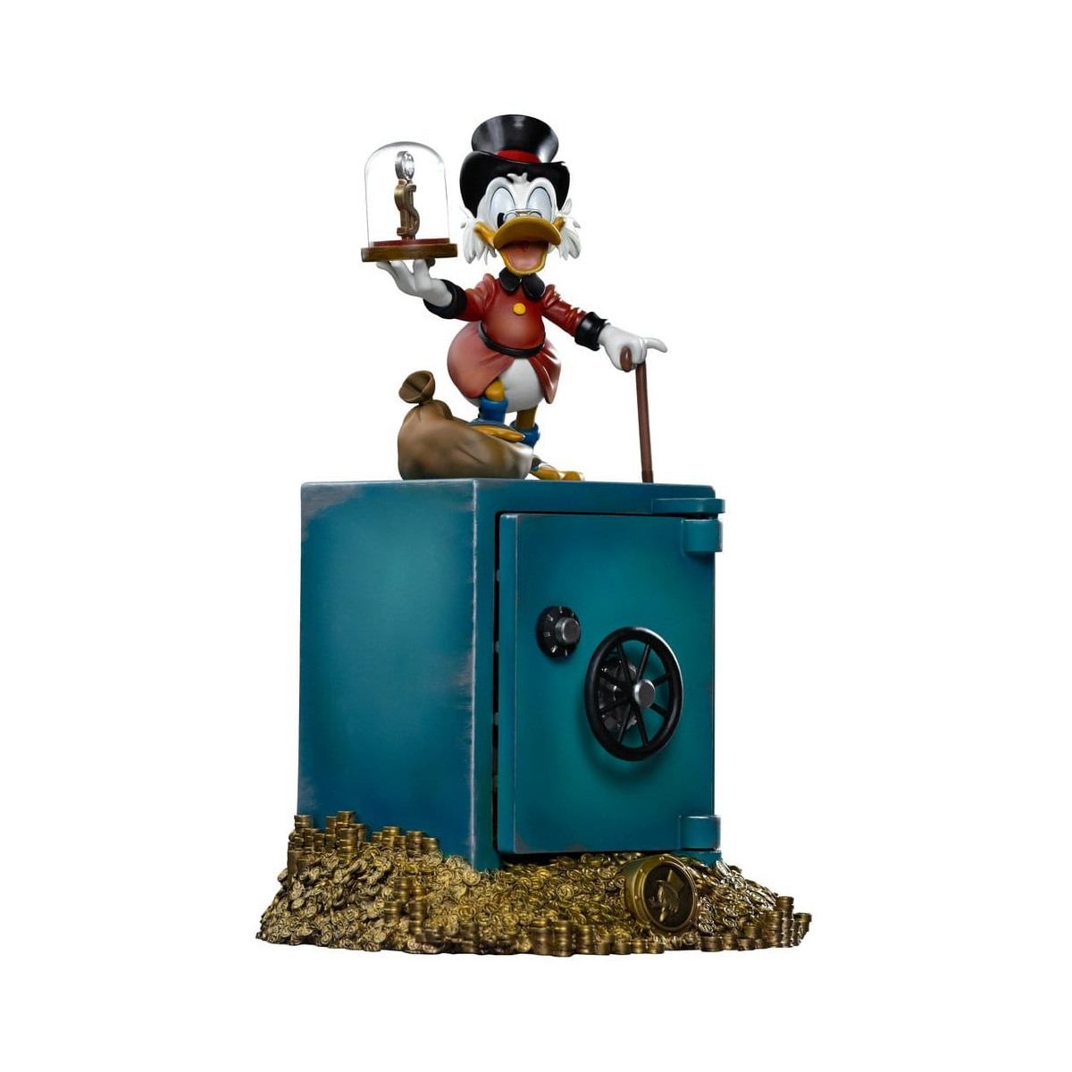 Iron Studios - Disney Uncle Scrooge McDuck and Nephews Deluxe Art Scale 1/10 - Duck Tales