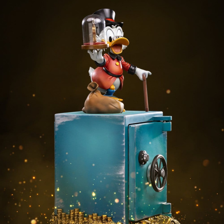 Iron Studios - Disney Uncle Scrooge McDuck and Nephews Deluxe Art Scale 1/10 - Duck Tales