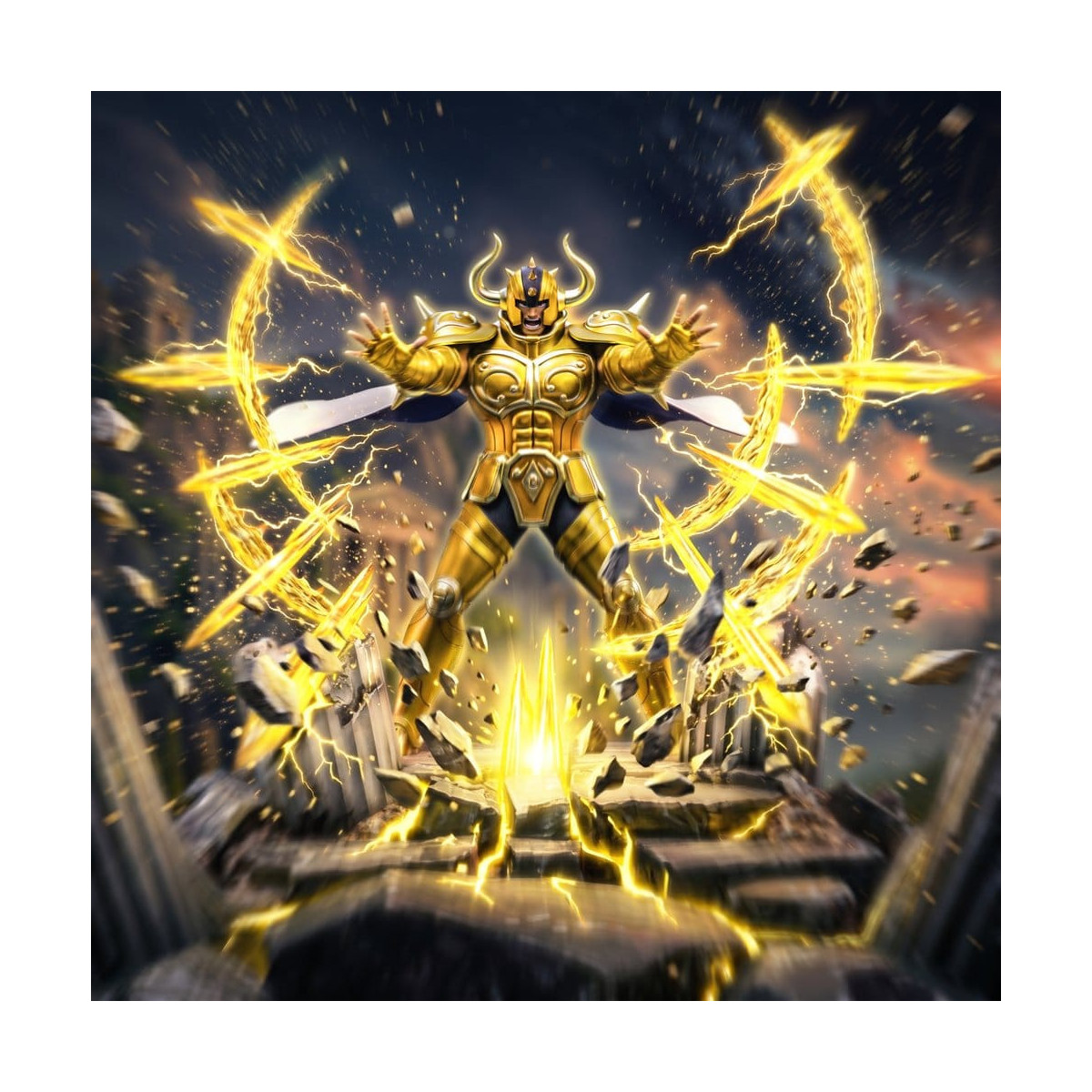 Iron Studios - Saint Seiya - taurus Aldebaran Art Scale 1/10 - Die Ritter des Zodiakus