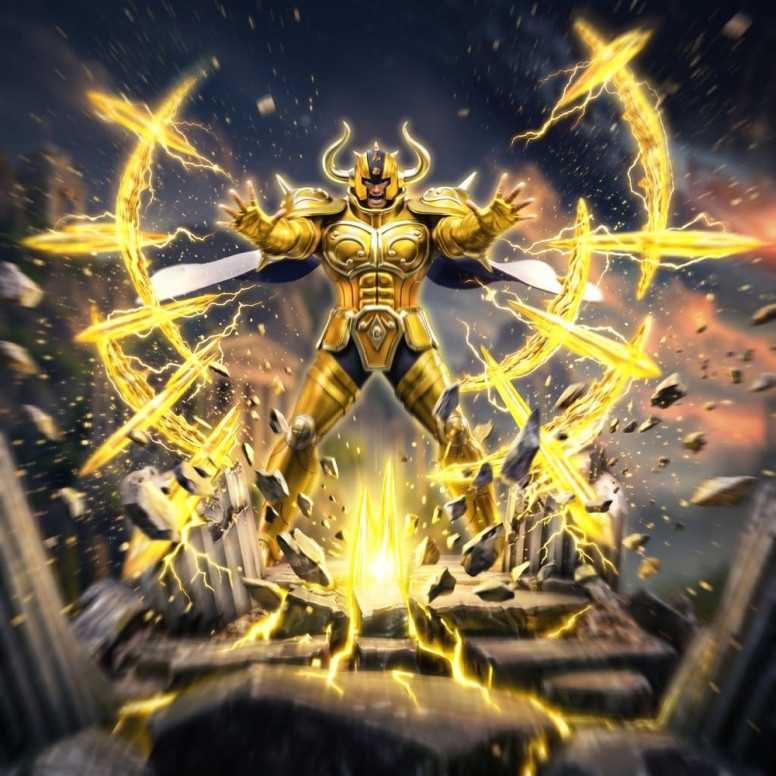 Iron Studios - Saint Seiya - taurus Aldebaran Art Scale 1/10 - Die Ritter des Zodiakus