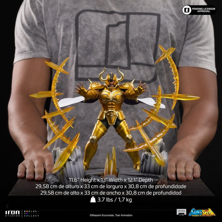 Iron Studios - Saint Seiya - taurus Aldebaran Art Scale 1/10 - Die Ritter des Zodiakus