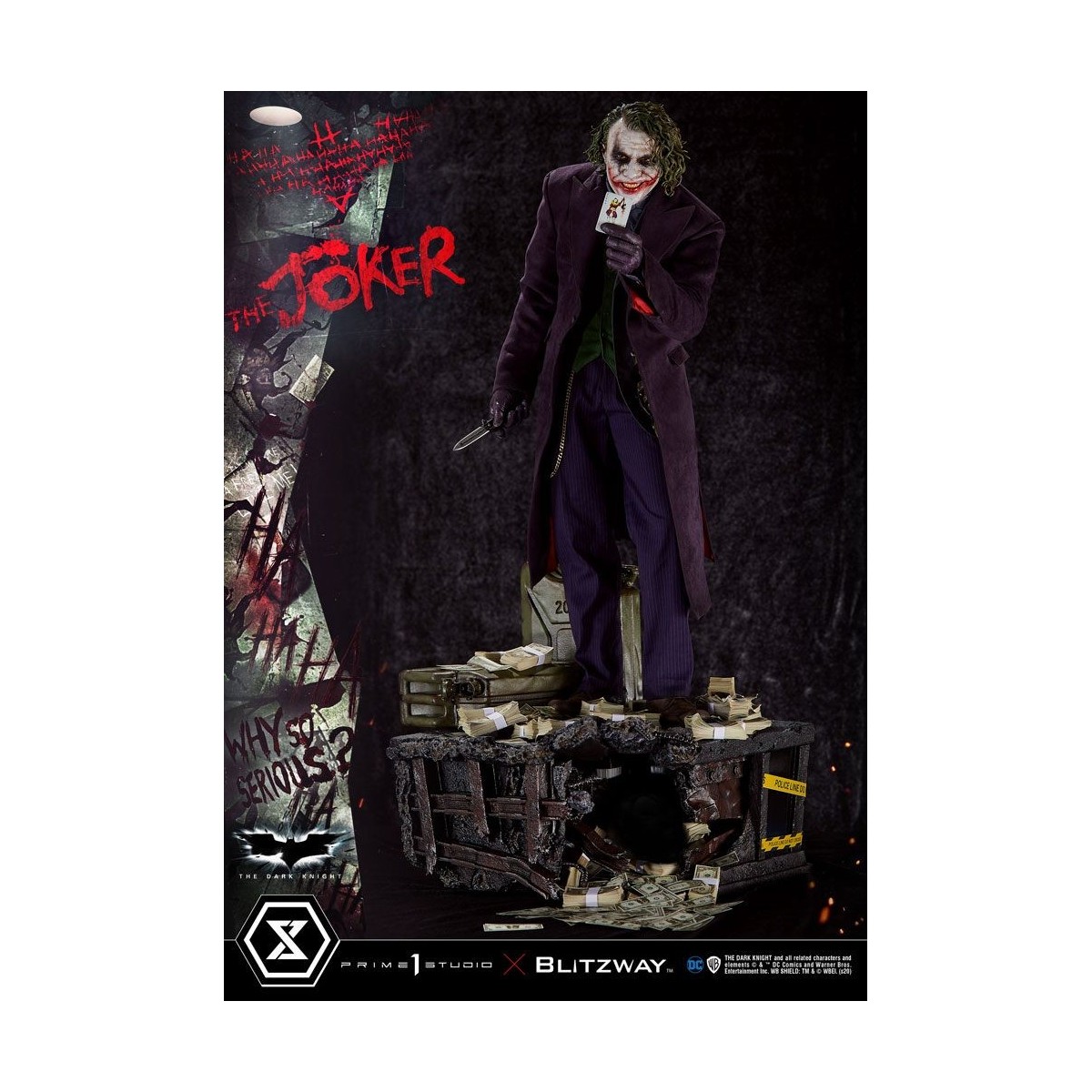 Prime 1 Studio - Der Joker - Der dunkle Ritter - Bonus Ver. 1/3