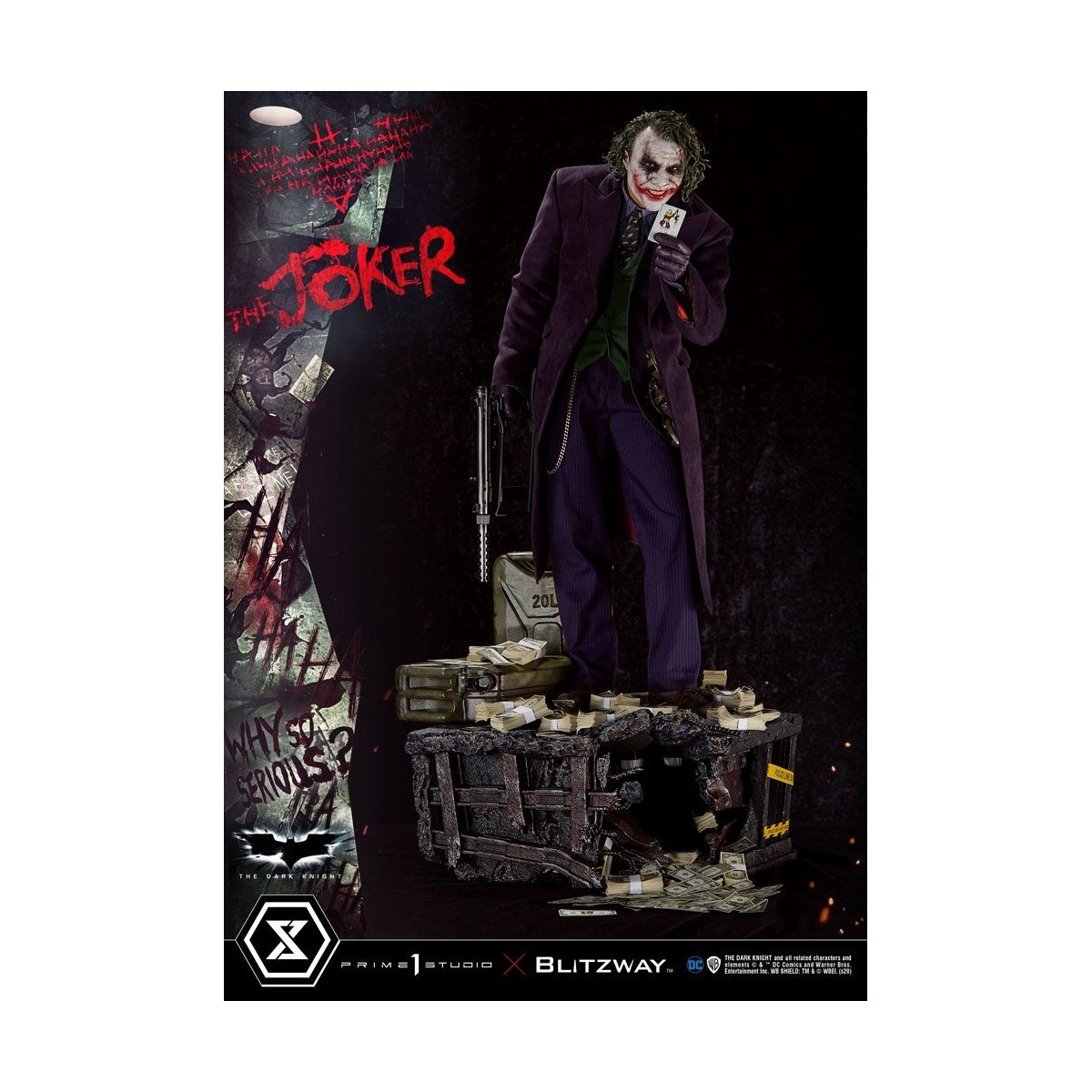 Prime 1 Studio - Der Joker - Der dunkle Ritter - Bonus Ver. 1/3