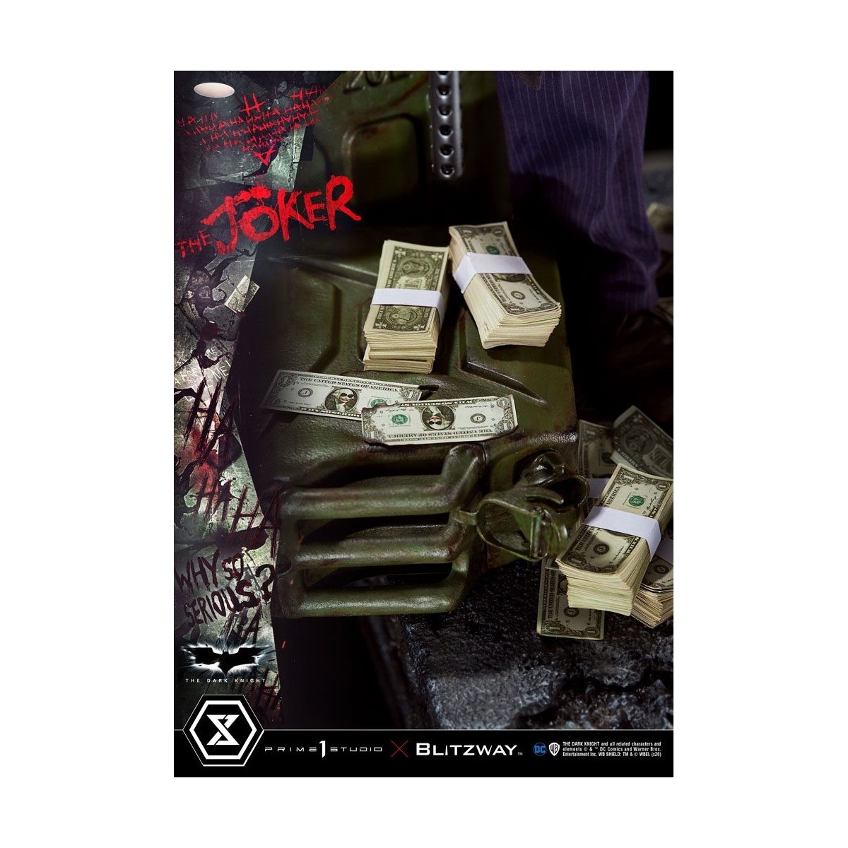 Prime 1 Studio - Der Joker - Der dunkle Ritter - Bonus Ver. 1/3
