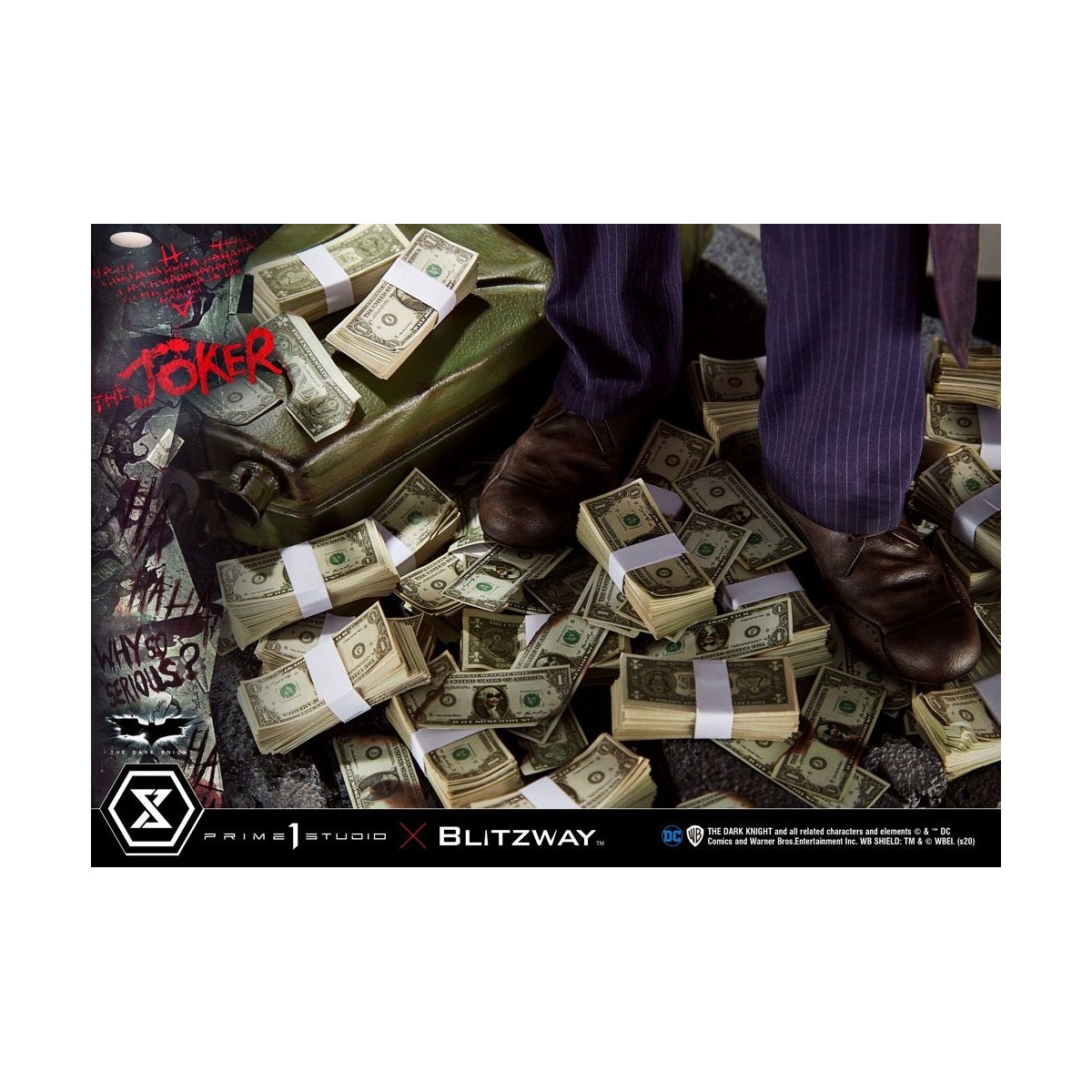 Prime 1 Studio - Der Joker - Der dunkle Ritter - Bonus Ver. 1/3