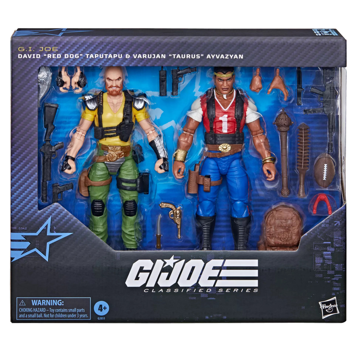 Hasbro G.I.JOE Classified Serie - David "Red Dog" Taputapu und Varujan "Taurus" Ayvazyan