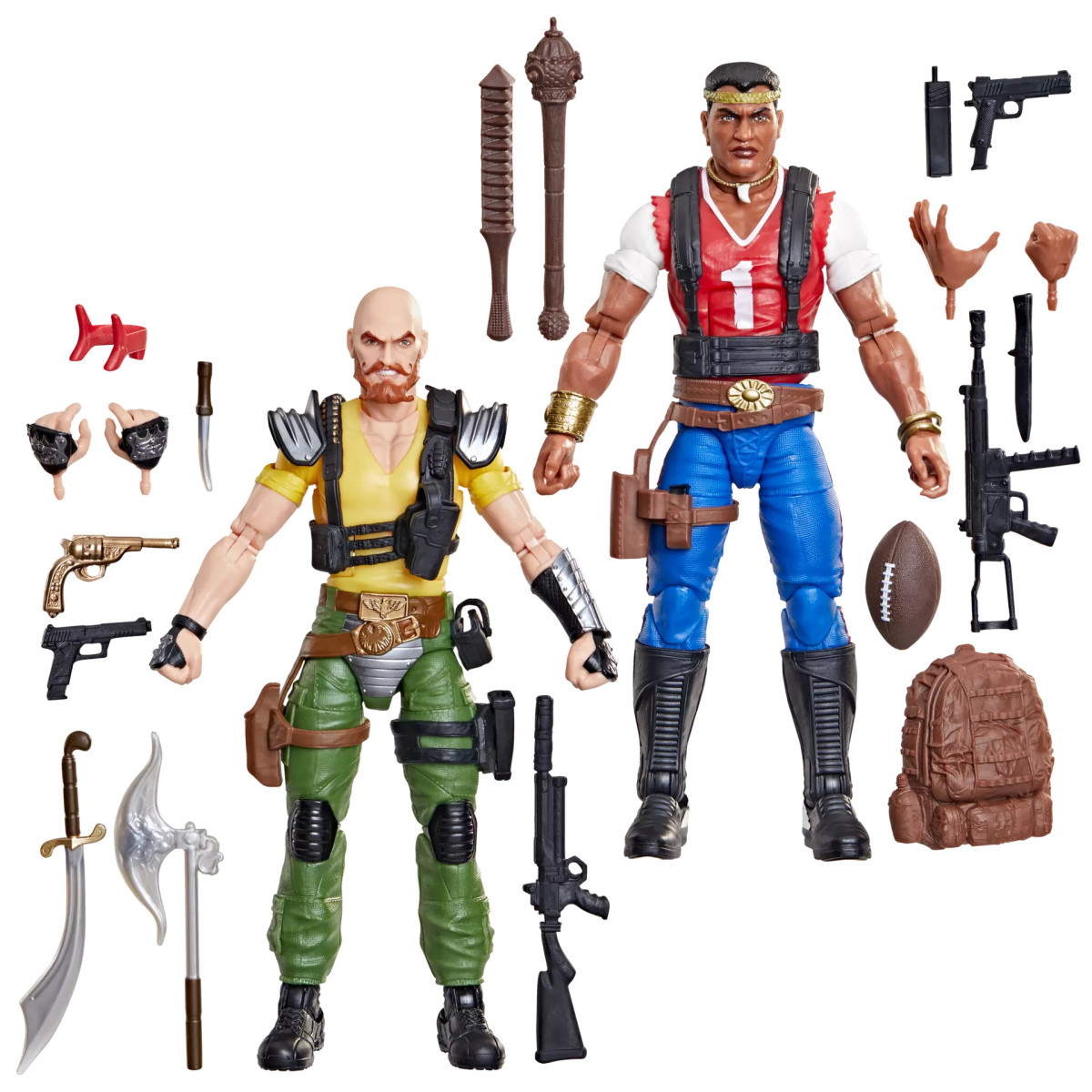 Hasbro G.I.JOE Classified Serie - David "Red Dog" Taputapu und Varujan "Taurus" Ayvazyan