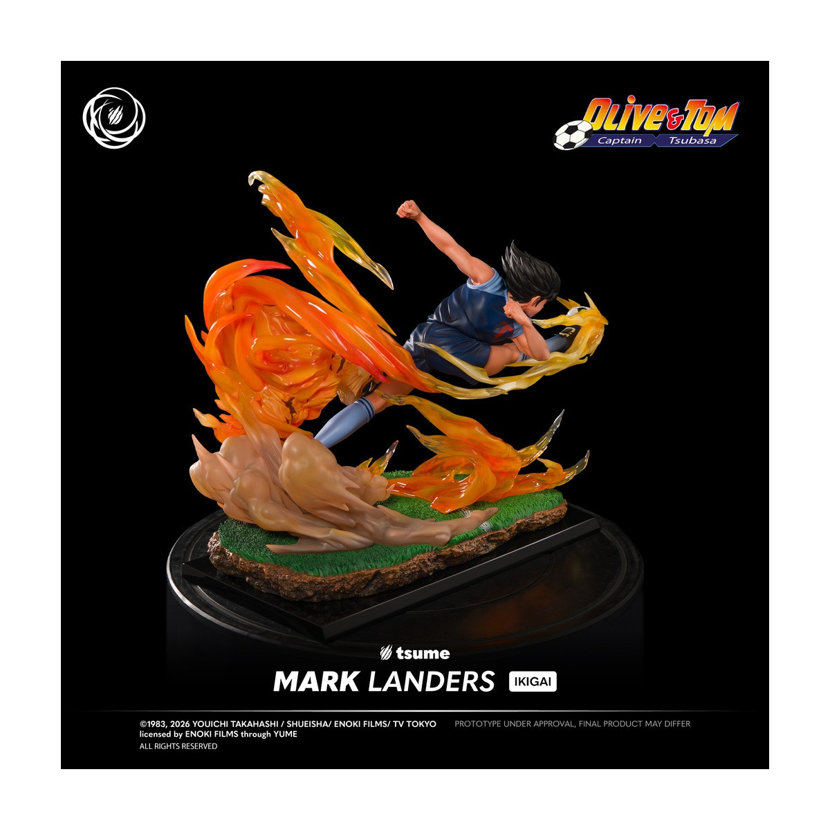 Tsume Ikigai - Mark Landers 1/6 - Olive & Tom - Captain Tsubasa