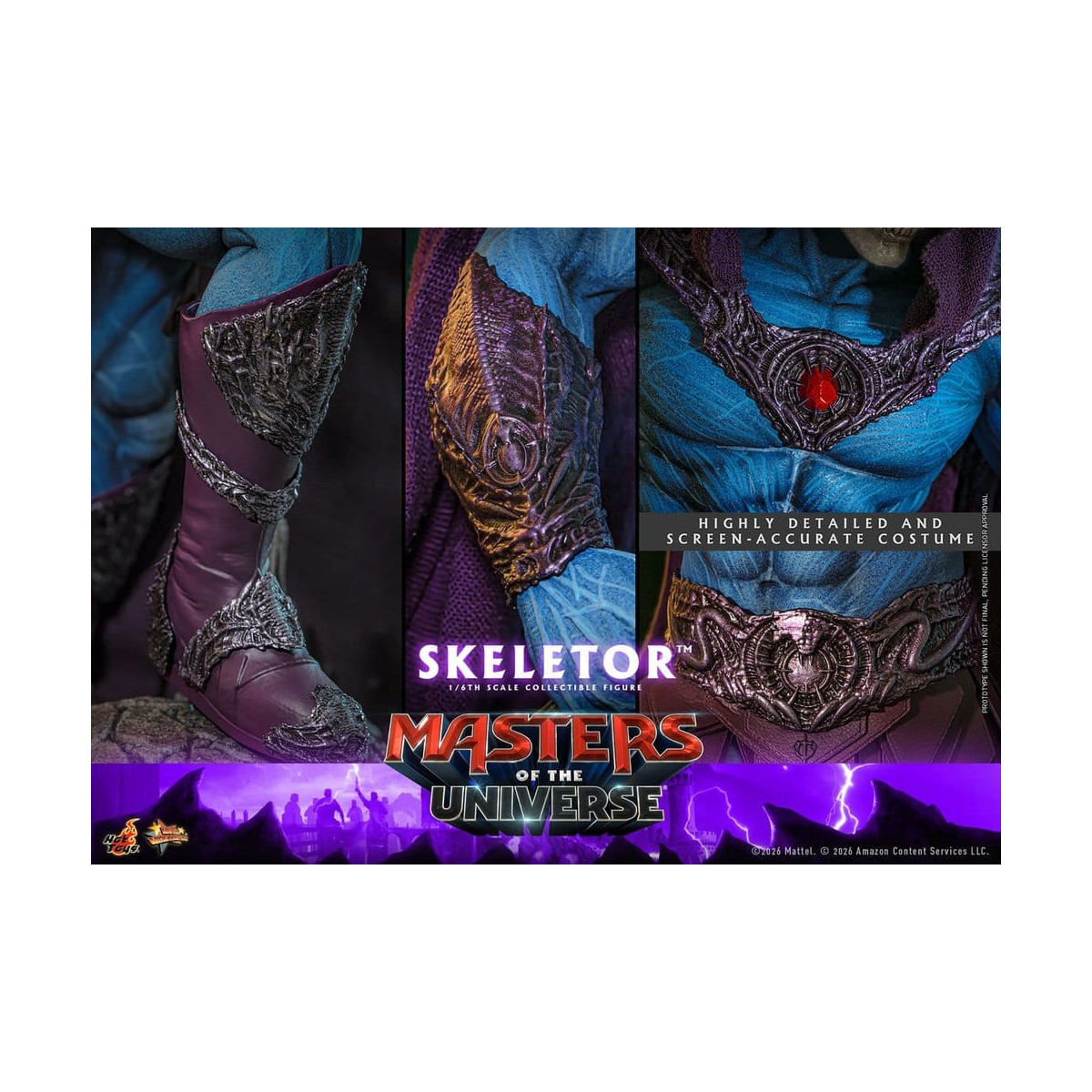 Hot Toys - Skeletor Movie Masterpiece 1/6 - Masters of the Universe