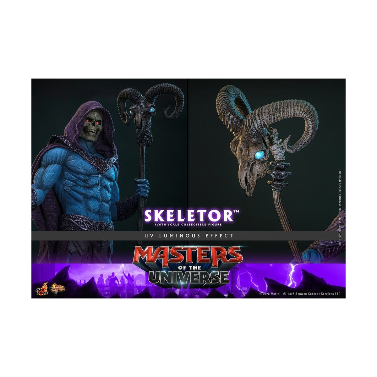 Hot Toys - Skeletor Movie Masterpiece 1/6 - Masters of the Universe