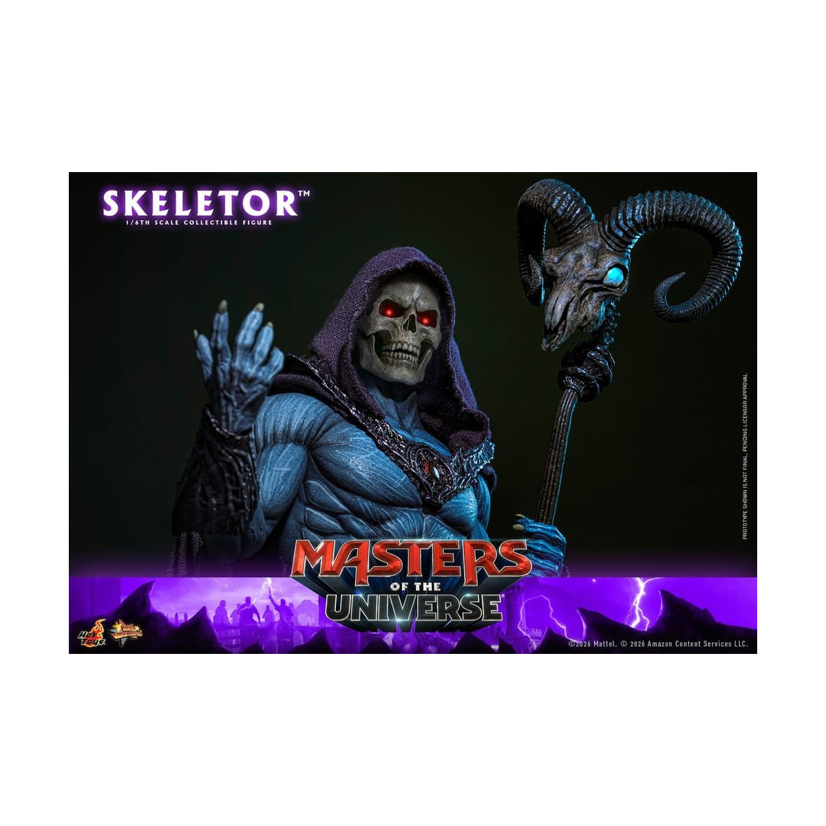 Hot Toys - Skeletor Movie Masterpiece 1/6 - Masters of the Universe