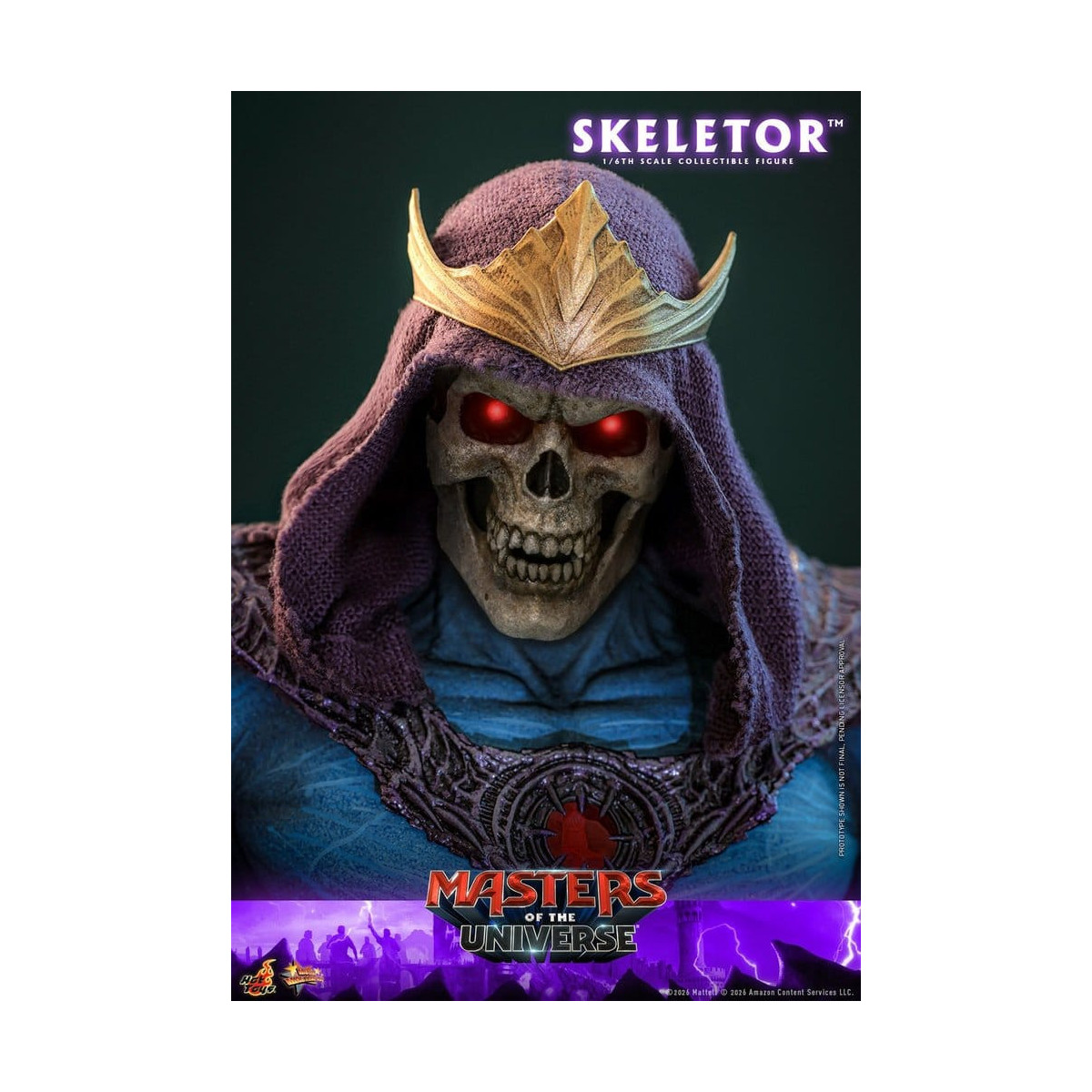 Hot Toys - Skeletor Movie Masterpiece 1/6 - Masters of the Universe